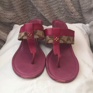 Coach sandals
